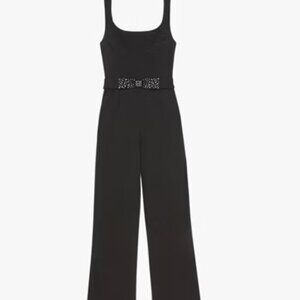 kate spade Embellished Bow Ponte Jumpsuit NWT